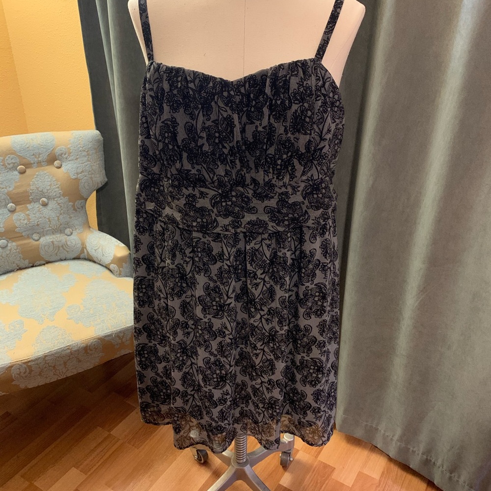 Black and Grey Torrid Dress
